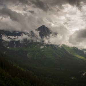 Bird Woman Falls - Glacier National Park