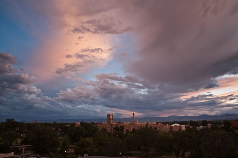 Denver Front Range Sunset