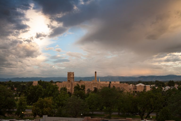 Denver Front Range Sunset