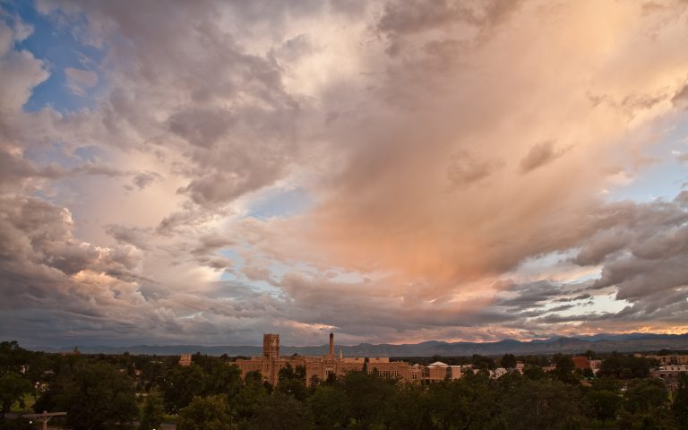 Denver Front Range Sunset