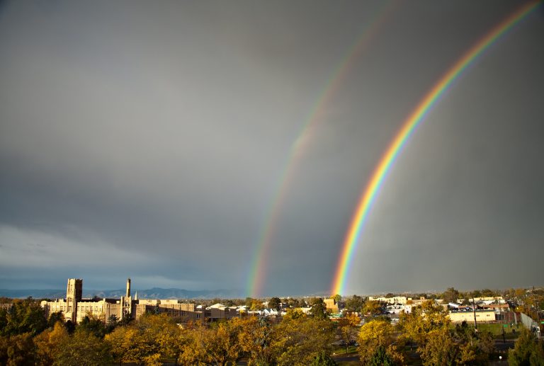 Denver double rainbow