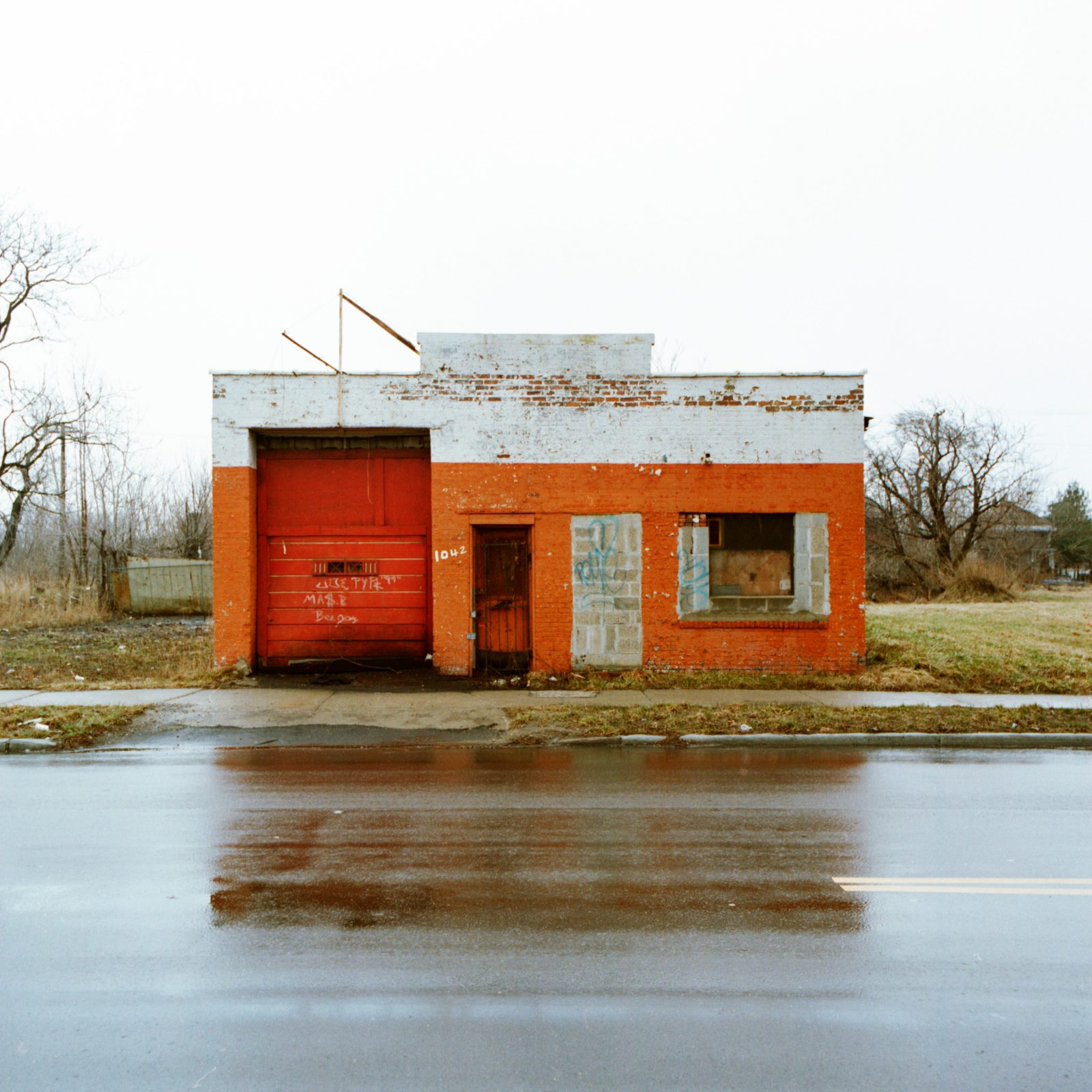 Small industrial building. Detroit, Michigan.