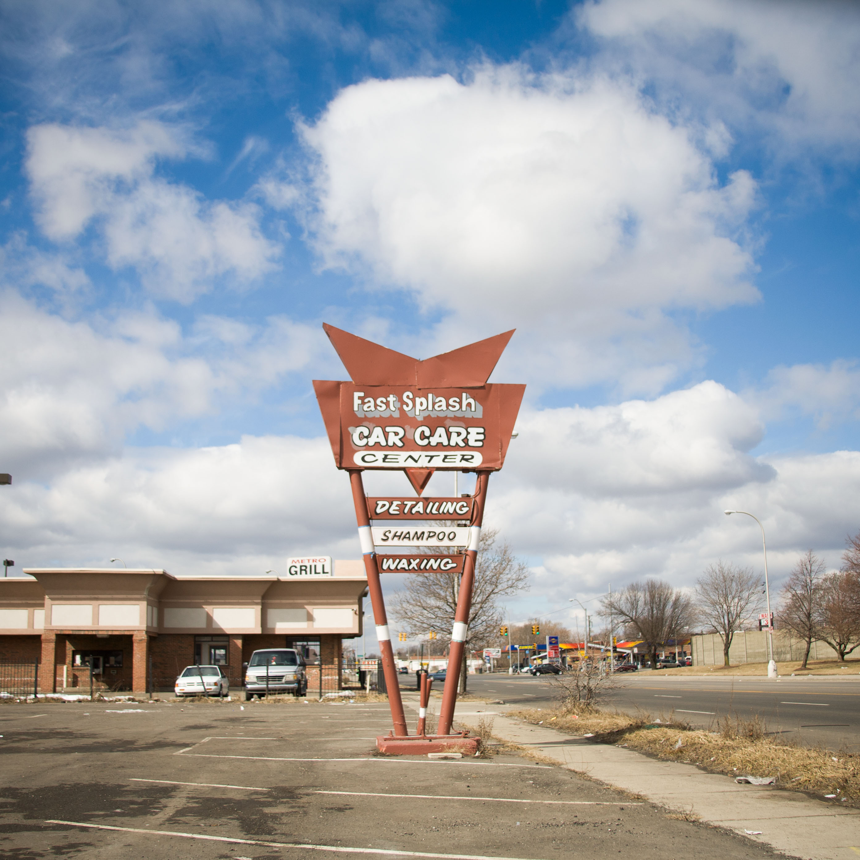 Fast Splash Car Care Sign
