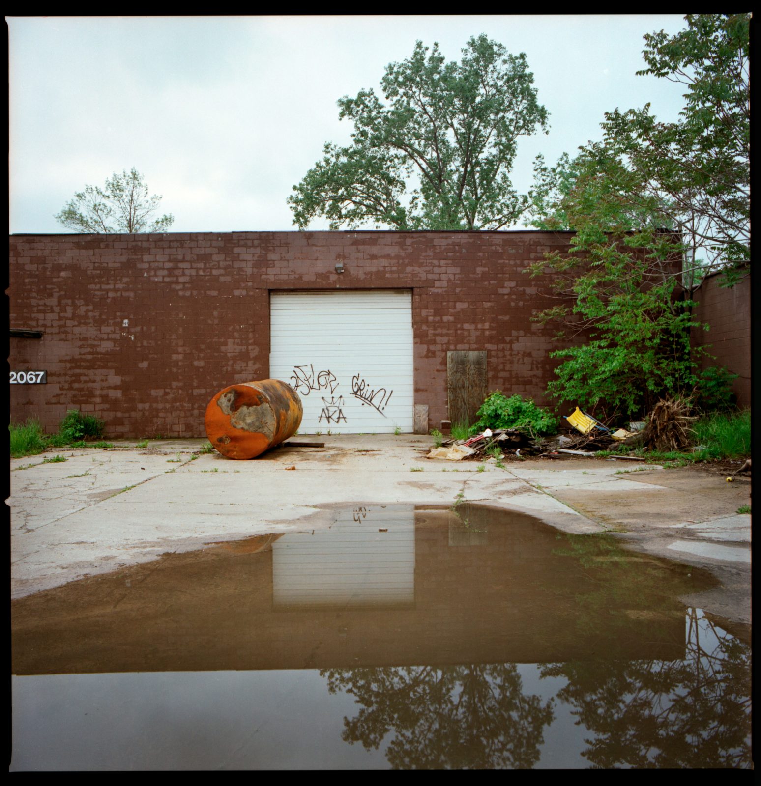 Industrial building. Highland Park, Michigan.