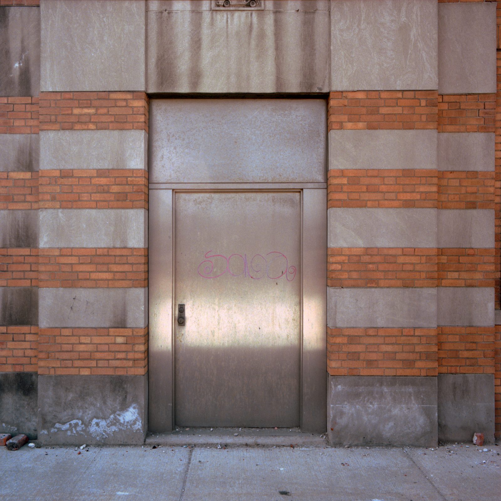 Door. Detroit, Michigan.