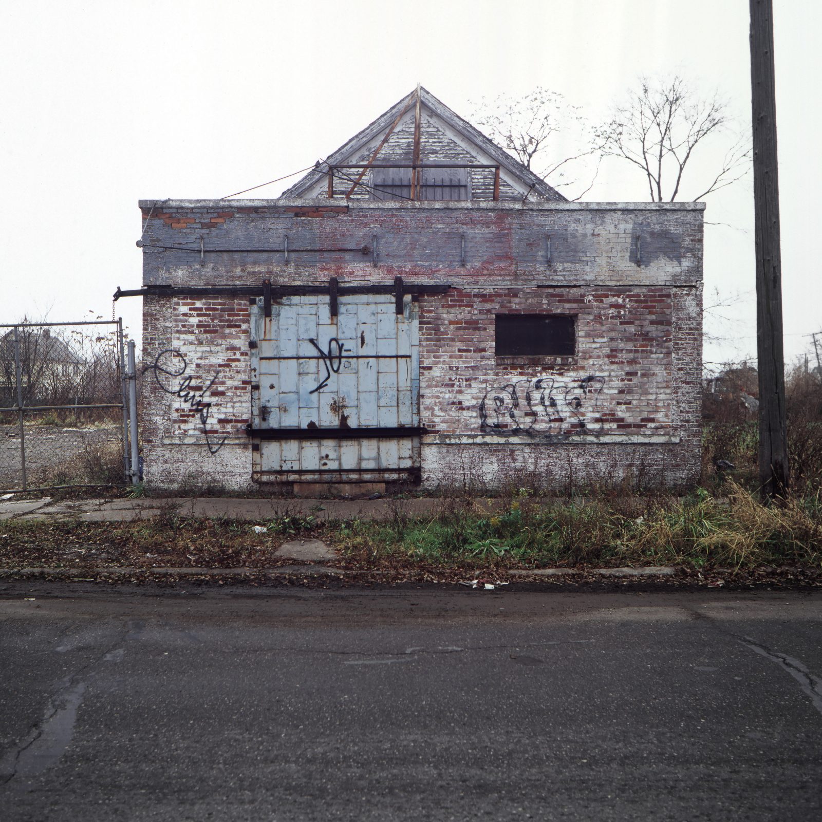 Smaill industrial building. Detroit, Michigan.