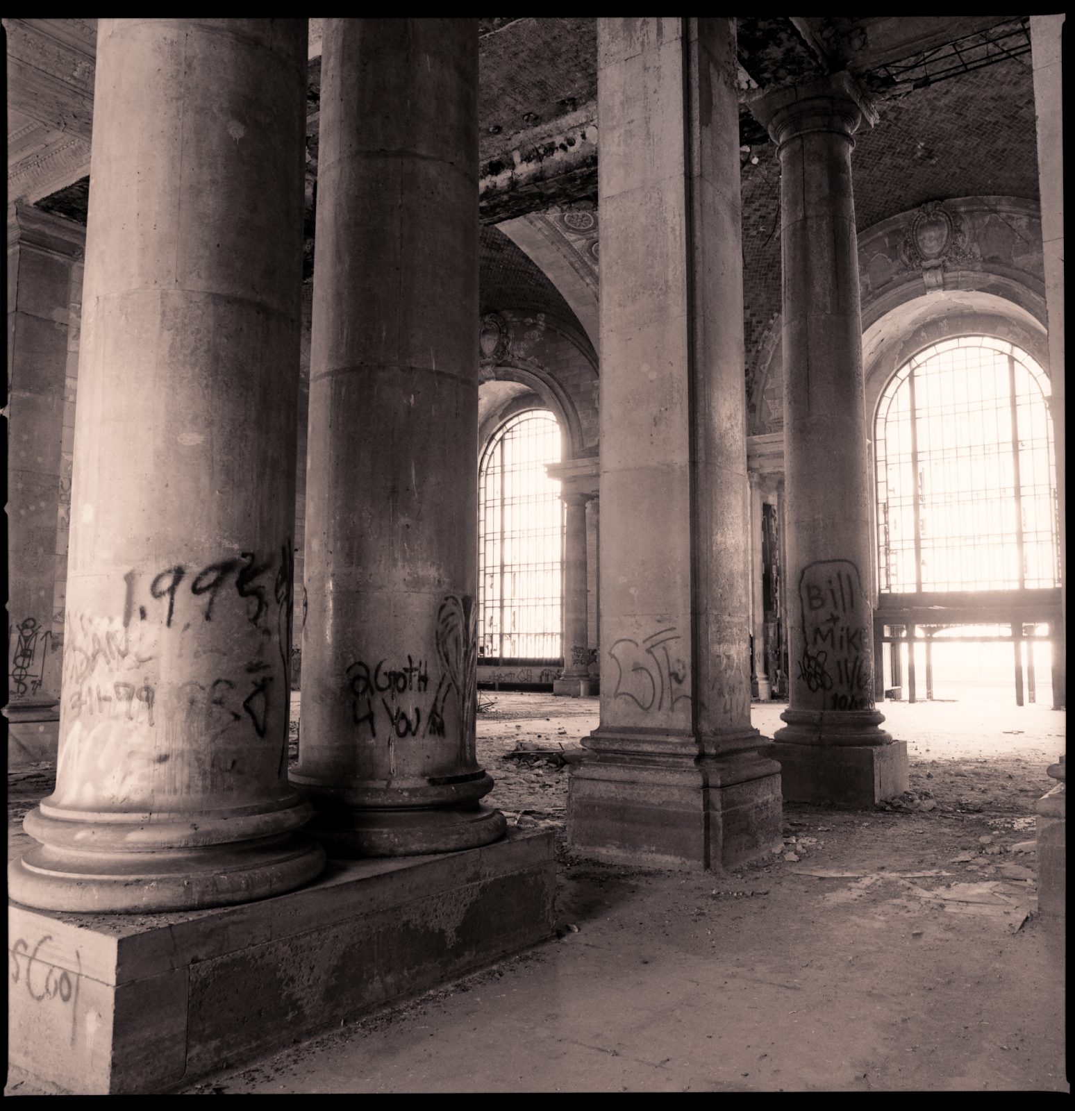 Michigan Central Station. Detroit, Michigan.