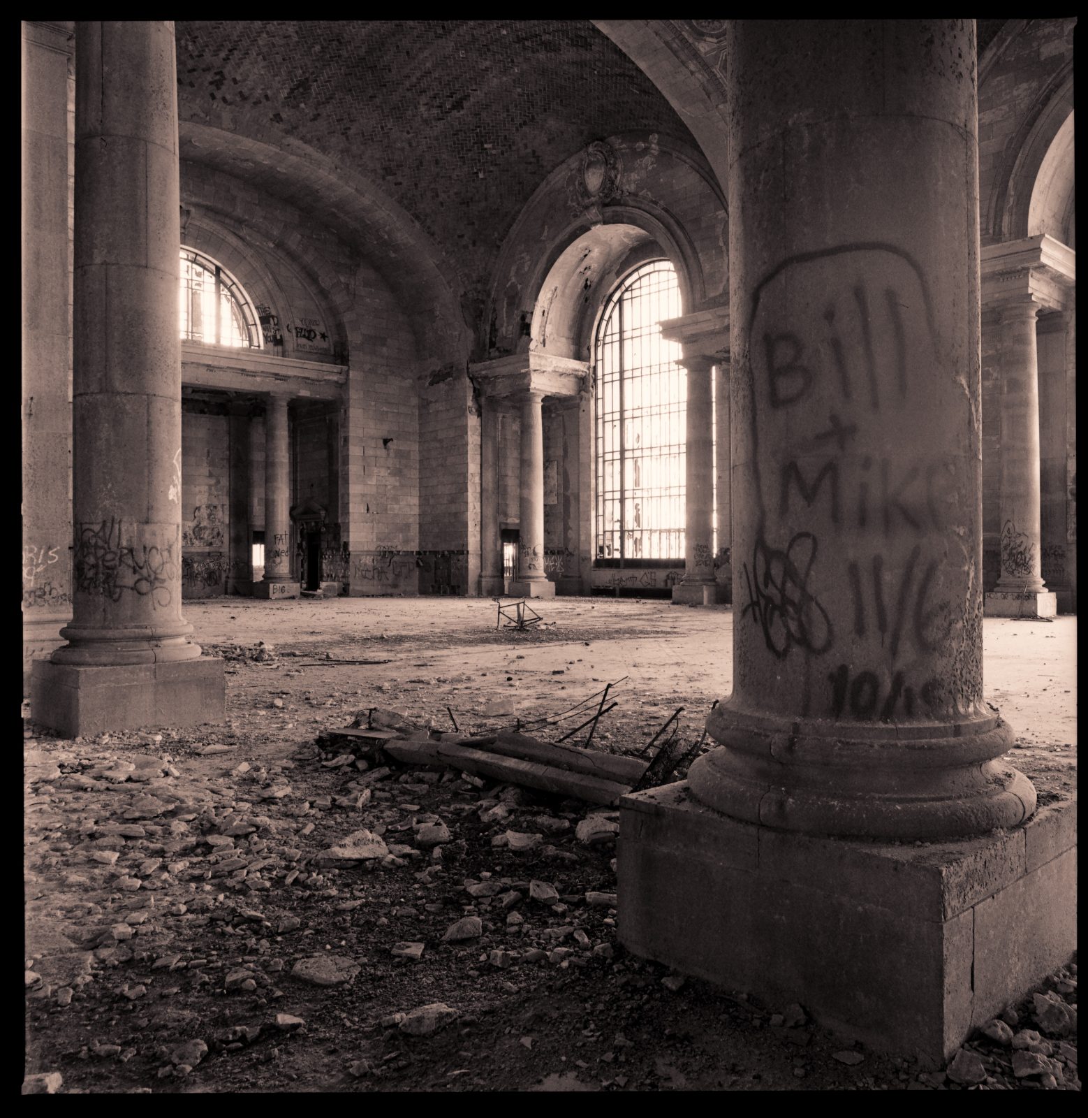 Michigan Central Station. Detroit, Michigan.