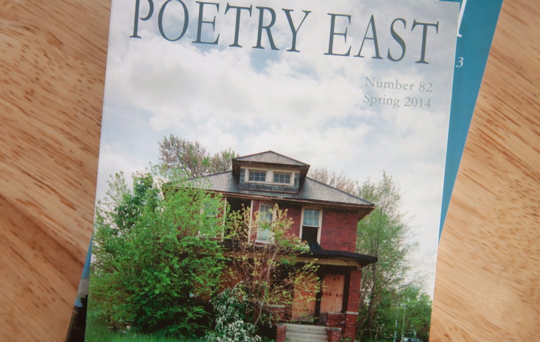 Poetry East cover