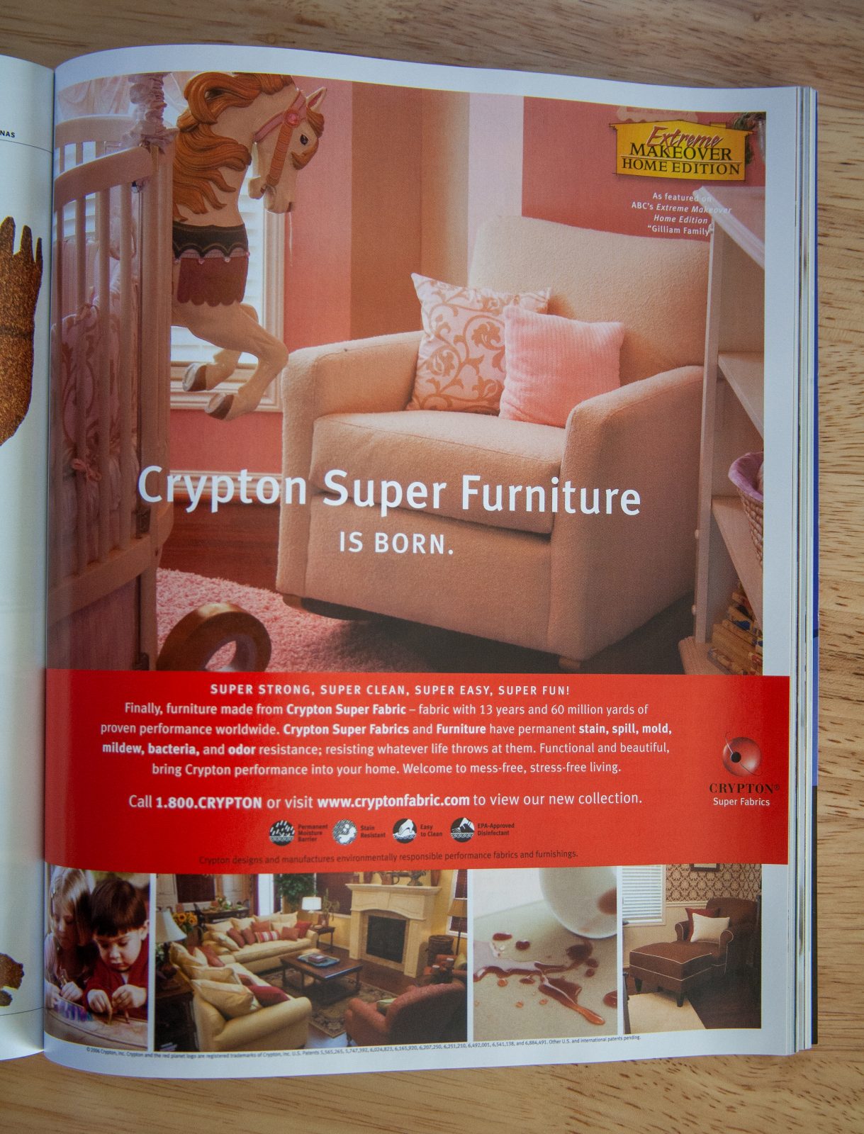 Photography for Crypton Fabrics