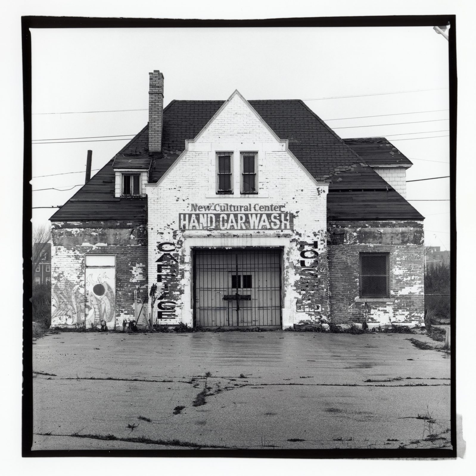 New Cultural Center Hand Car Wash. Detroit, Michigan.