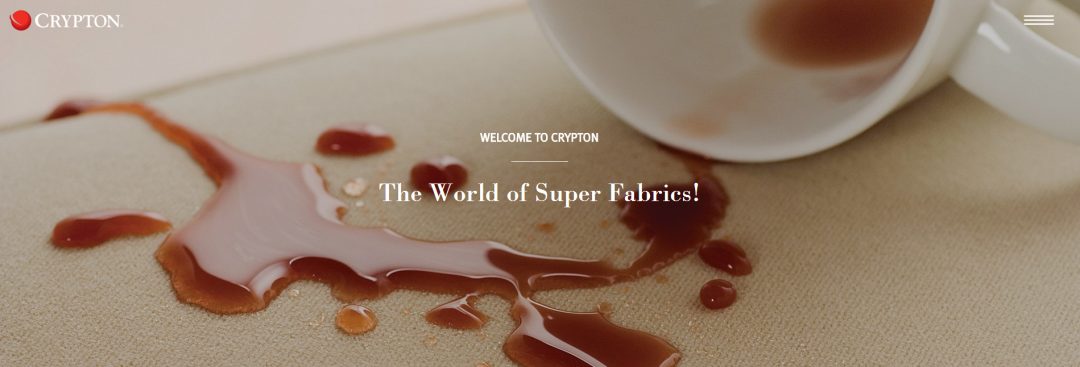 Photograph of spilled coffee for Crypton
