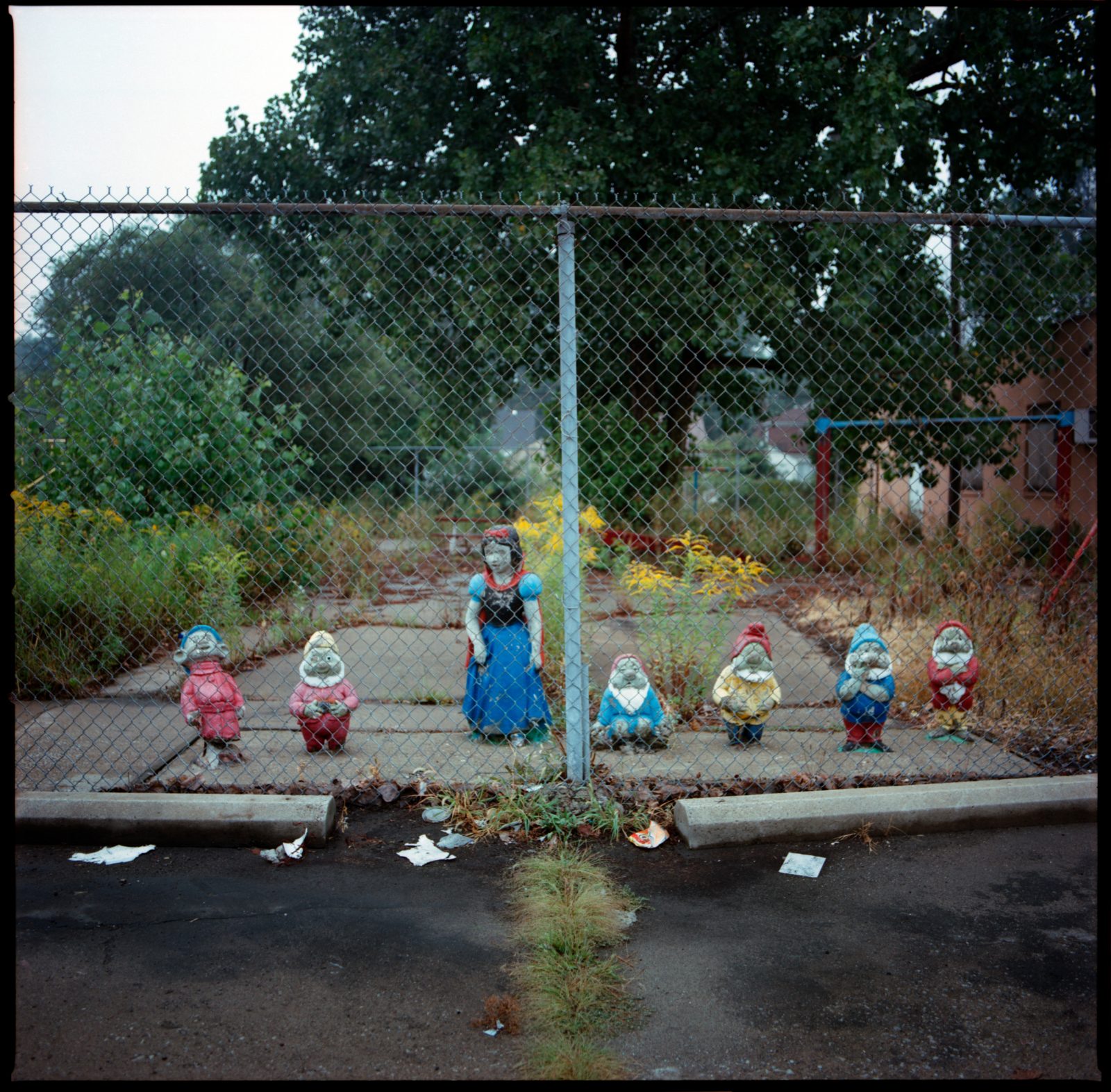 Snow White and the six dwarfs. Detroit, Michigan.