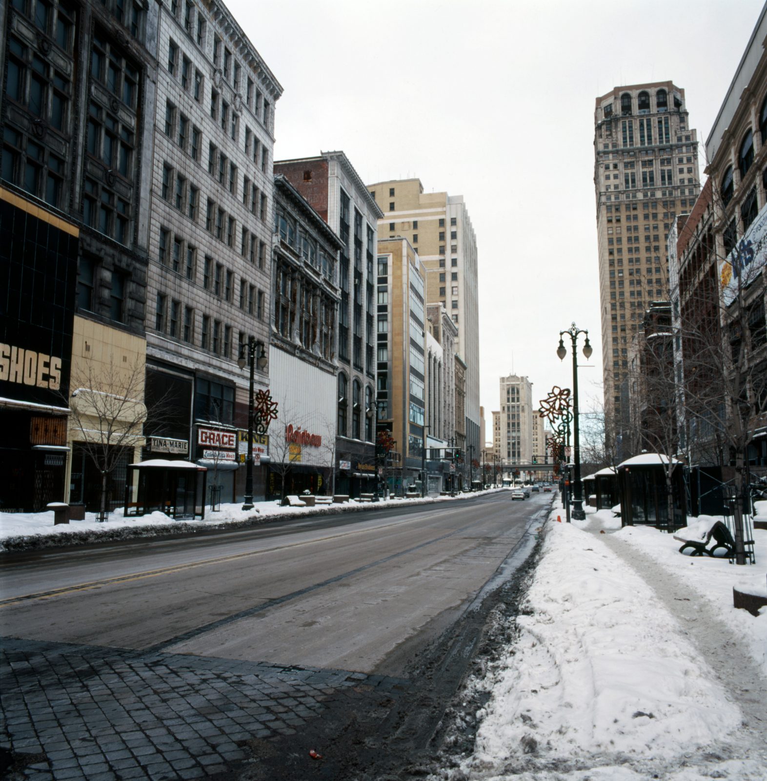 Woodward Avenue. Detroit, Michigan.