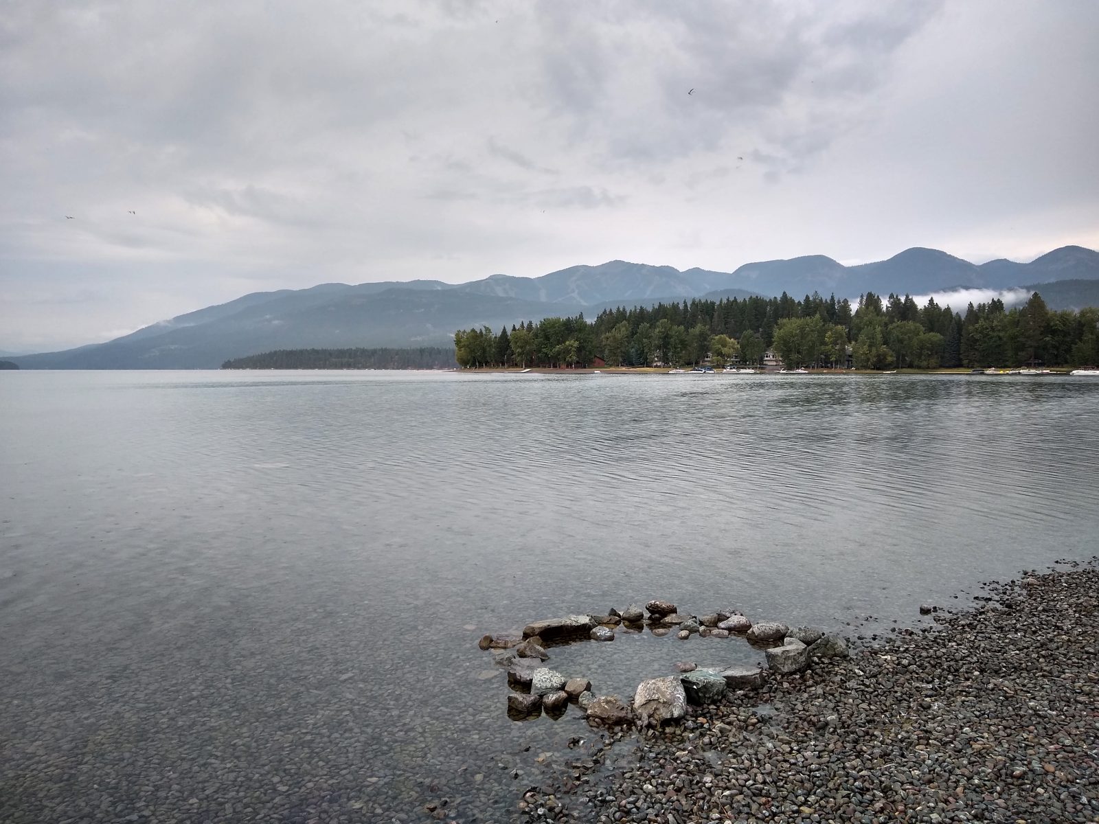 Whitefish Lake and Big Mountain