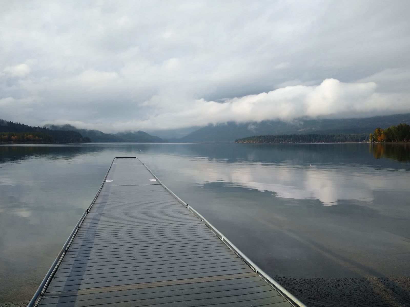 Dock in Whitefish Lake