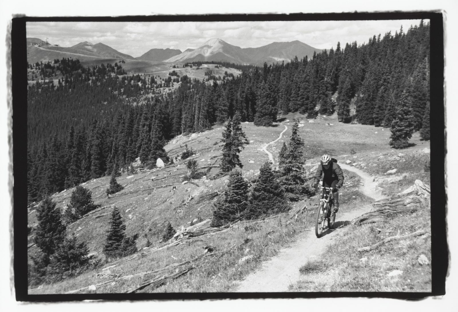 Mountain biking the Continental Divide Trail in Colorado