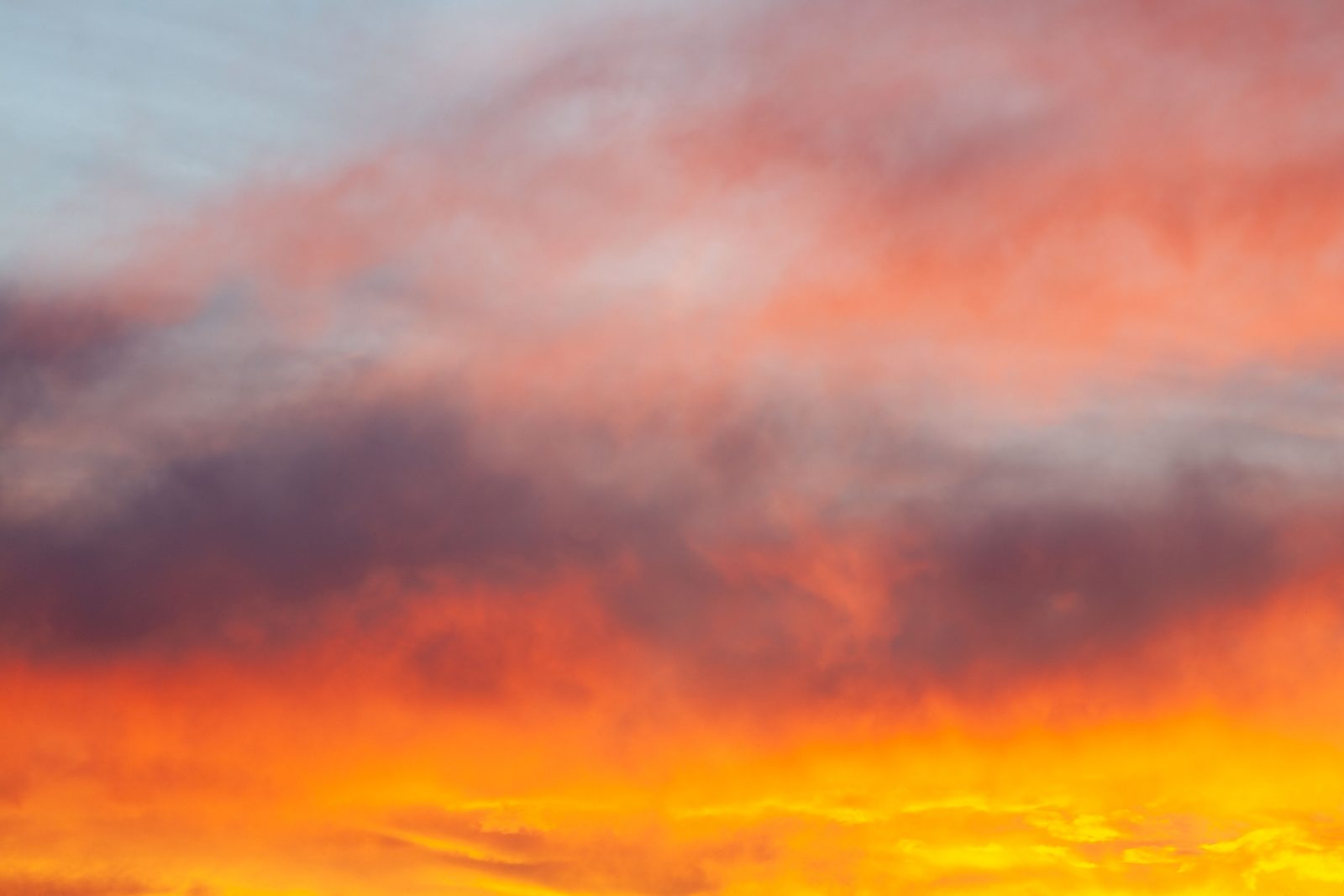 Sunset clouds