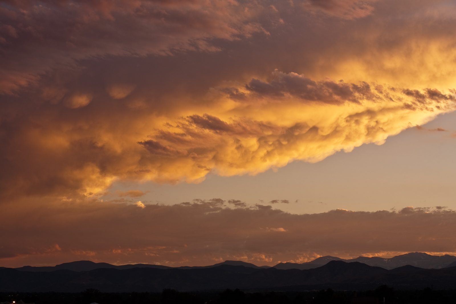 Sunset clouds
