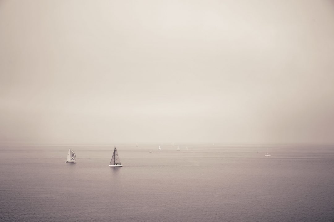 Sailboats on Puget Sound